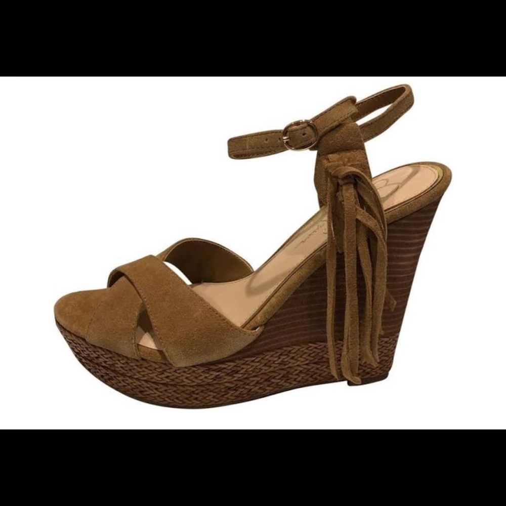 Jessica Simpson Espadrille Wedges with Tassles